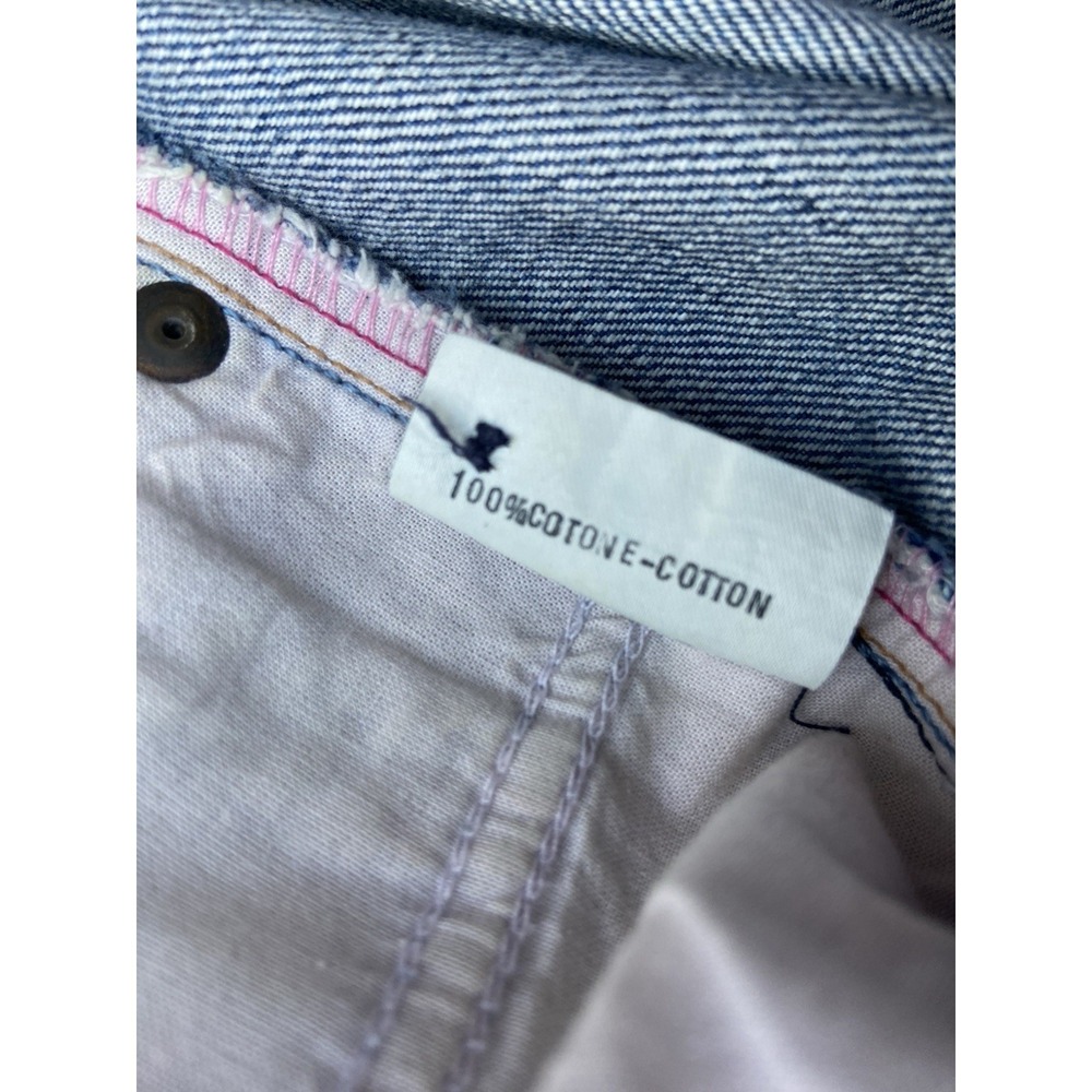 Vintage Y2K Paul Smith Womens Bootcut Jeans Size 40 Italy 8/10 US Raw Hem Luxury - Picture 5 of 9